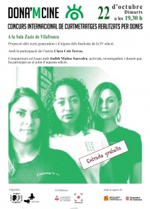 Vilafranca: Projecció DONA’M CINE @ Sala Zazie