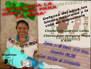 Burgos: Charla-coloquio "Ríos para la vida y no para la mina" @ Youtube Entrepueblos