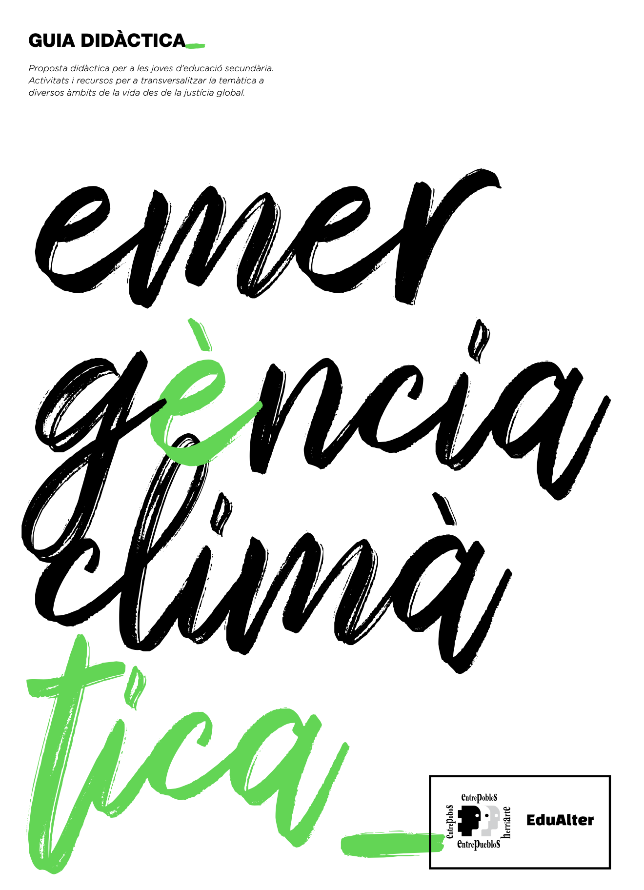 Portada Emergència Climàtica