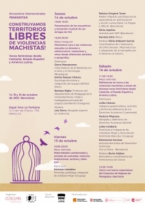Trobades internacionals feministes: Construïm territoris lliures de violències @ EspaiJove La Fontana
