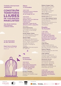 Trobades internacionals feministes: Construïm territoris lliures de violències @ EspaiJove La Fontana